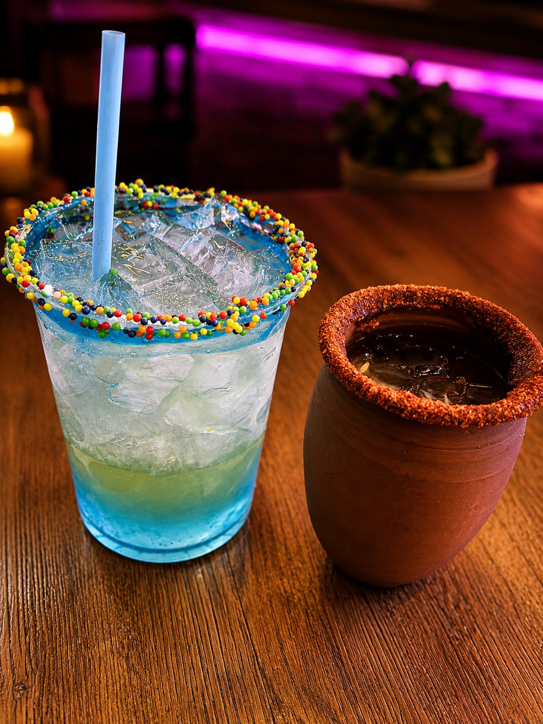 Cantaritos preparados con escarchado
