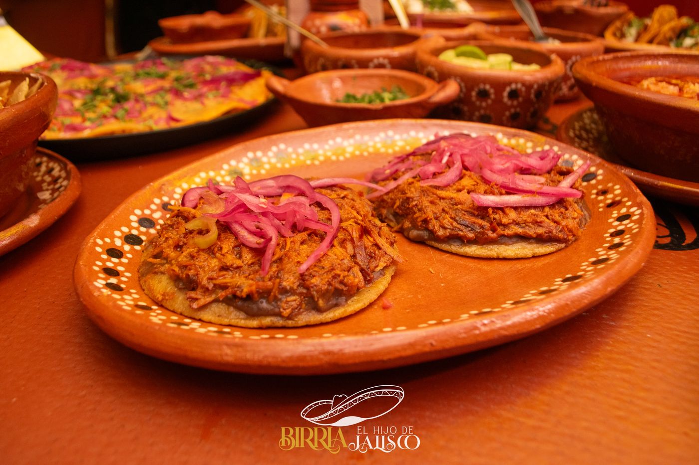 Panuchos de cochinita